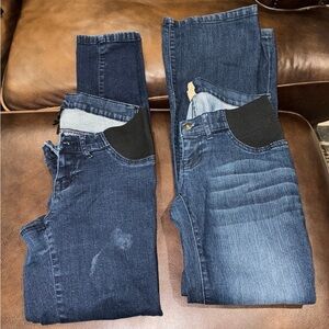 Maternity Motherhood Women's Dark Blue Skinny Jeans